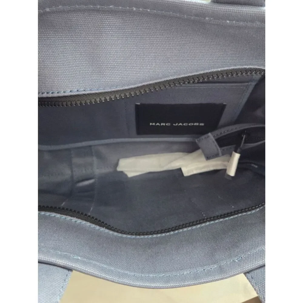 Marc Jacobs The Canva Medium Tote Bag in Blue Shadow